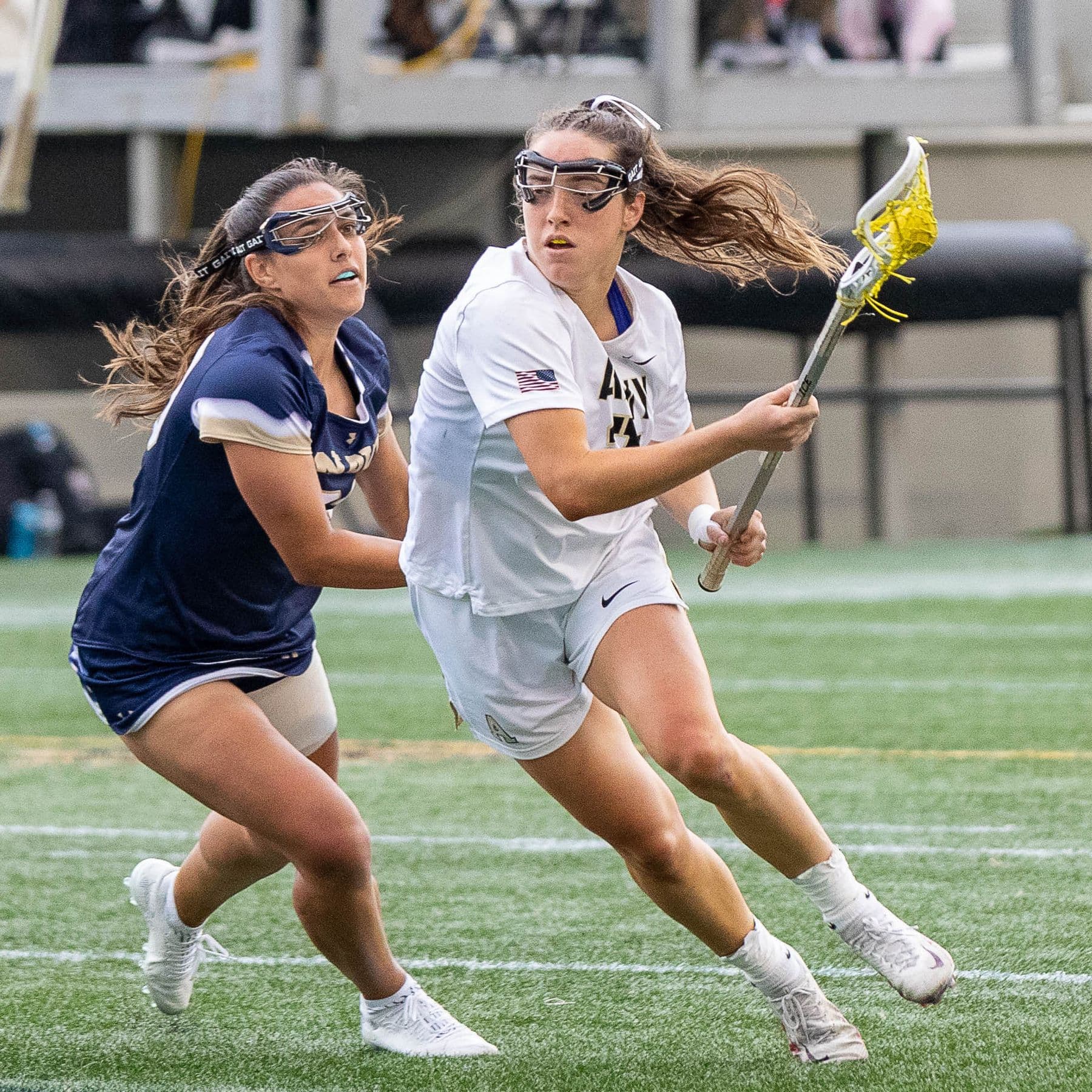 Army and Navy women's lacrosse at Michie Stadium on April 22, 2023.