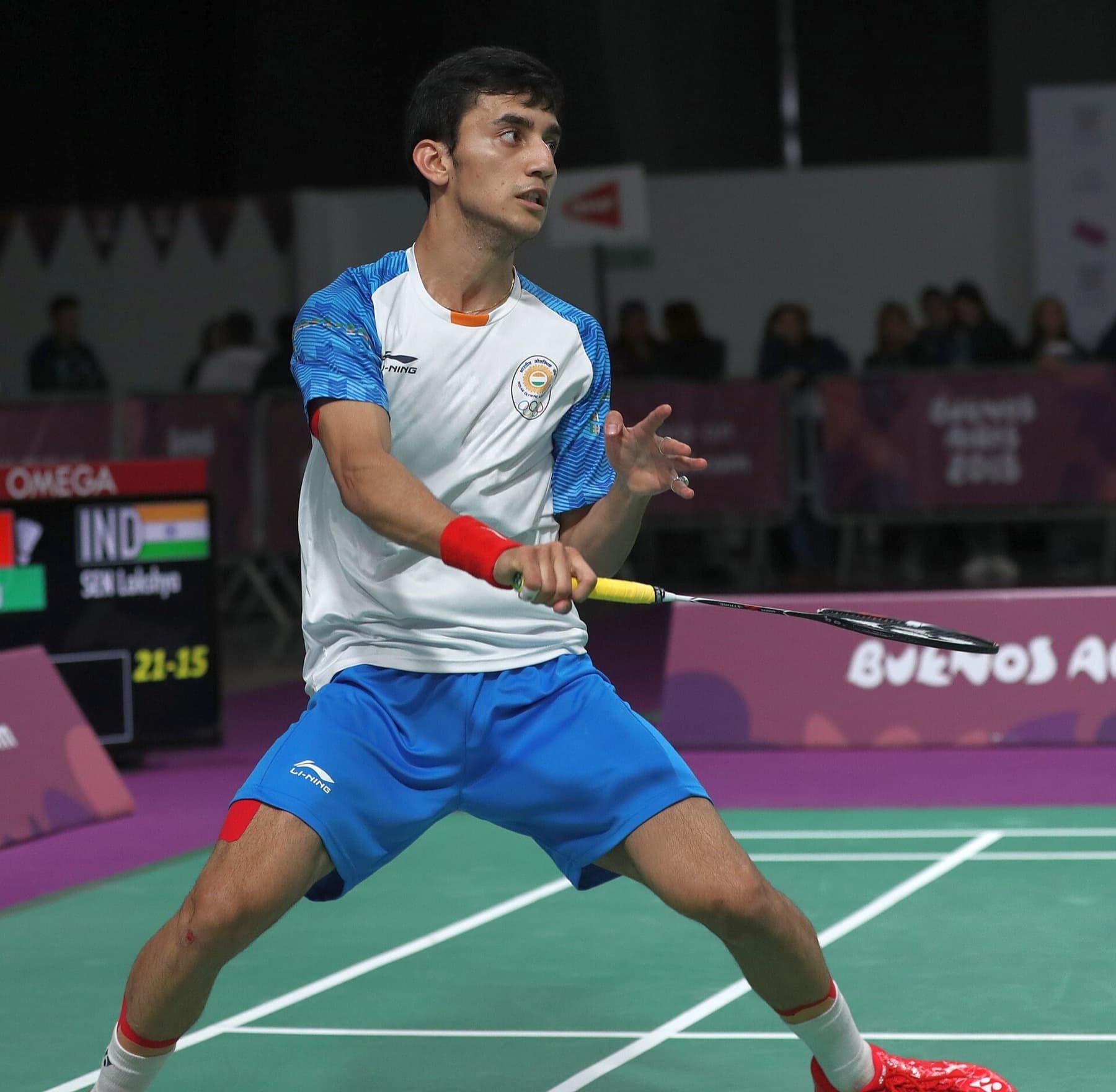Lakshya Sen during the boys’ singles final at the 2018 Youth Olympics in Buenos Aires. The 14th seed opens his home World Championships campaign in New Delhi on Tuesday, with P. V. Sindhu and Satwik–Chirag also drawing the week.