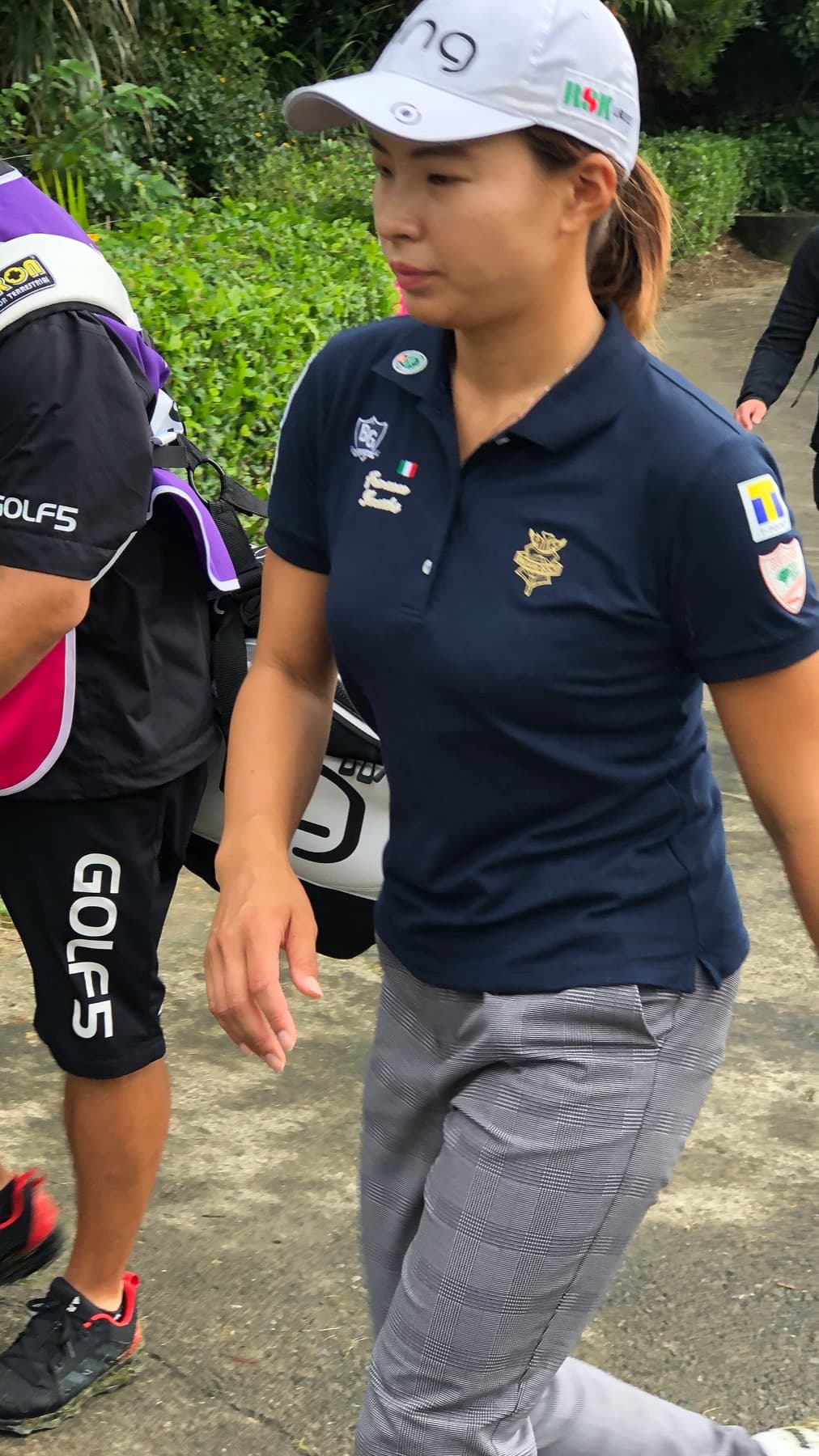 Hinako Shibuno of Japan at the 2019 Taiwan Swinging Skirt LPGA — the Okayama native who won the Women’s Open in 2019, seven years before fellow Okayama pro Shiho Kuwaki claimed the same major at Royal Lytham.