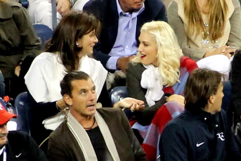 Anna Wintour, Gwen Stefani, and Gavin Rossdale courtside at the 2010 US Open. Celebrity rows are not new at Flushing Meadows — the price of admission to them is.