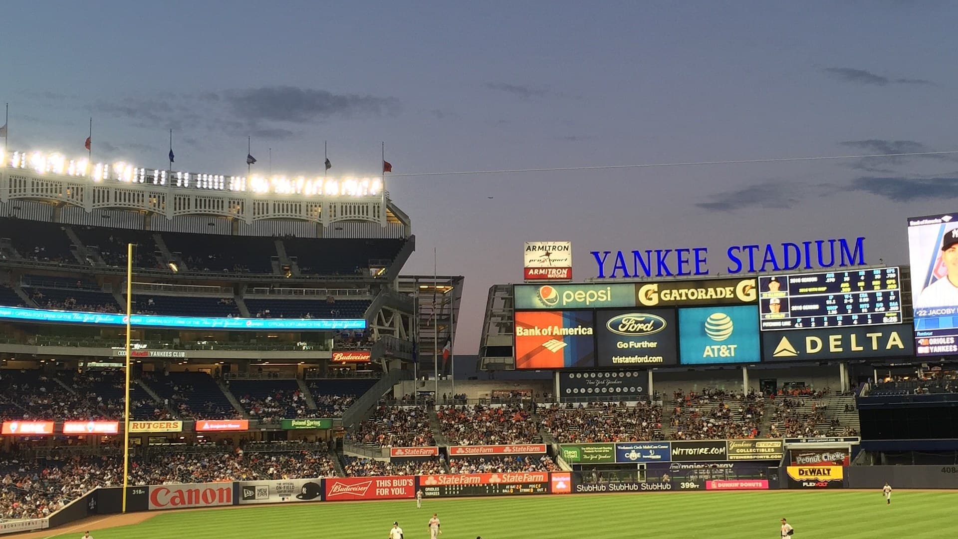 Yankee Stadium under the lights — October baseball’s biggest stages turn markets as much as matchups.
